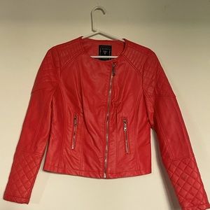 Faux Leather Guess Jacket